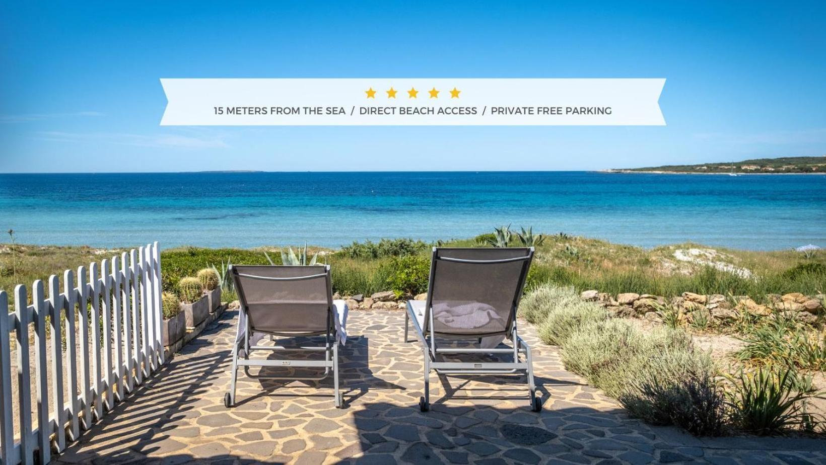Vila Casa Sul Mare A Putzu Idu - Grazie Di Esistere Exteriér fotografie